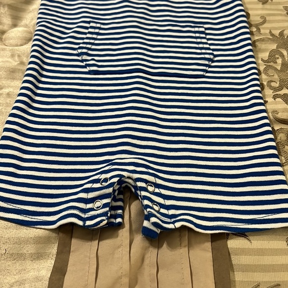 Crown & Ivy Striped Sleeveless Romper 24 Mos - Picture 4 of 6